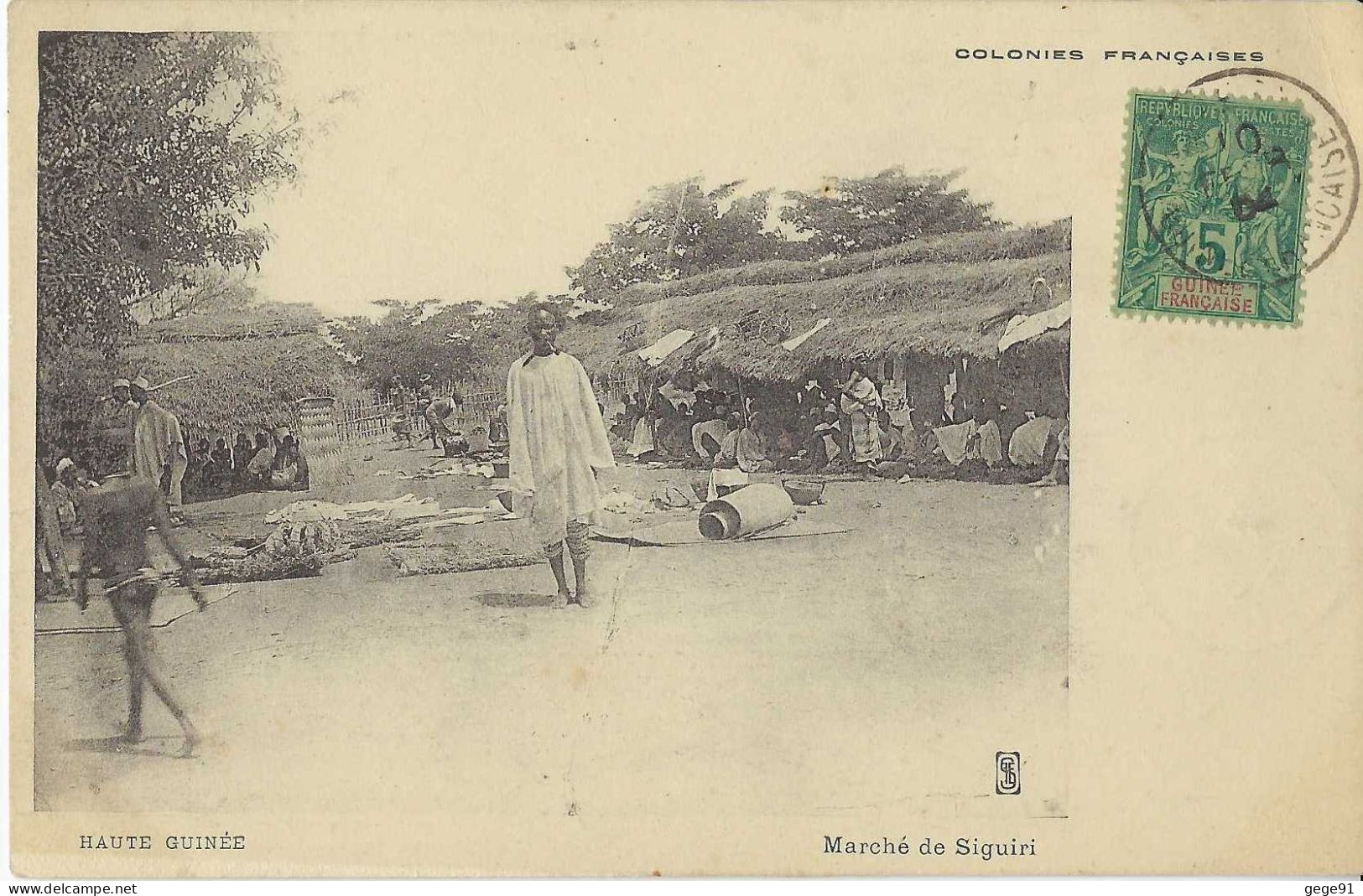 Haute Guinée - Marché De Siguiri - Guinée Française