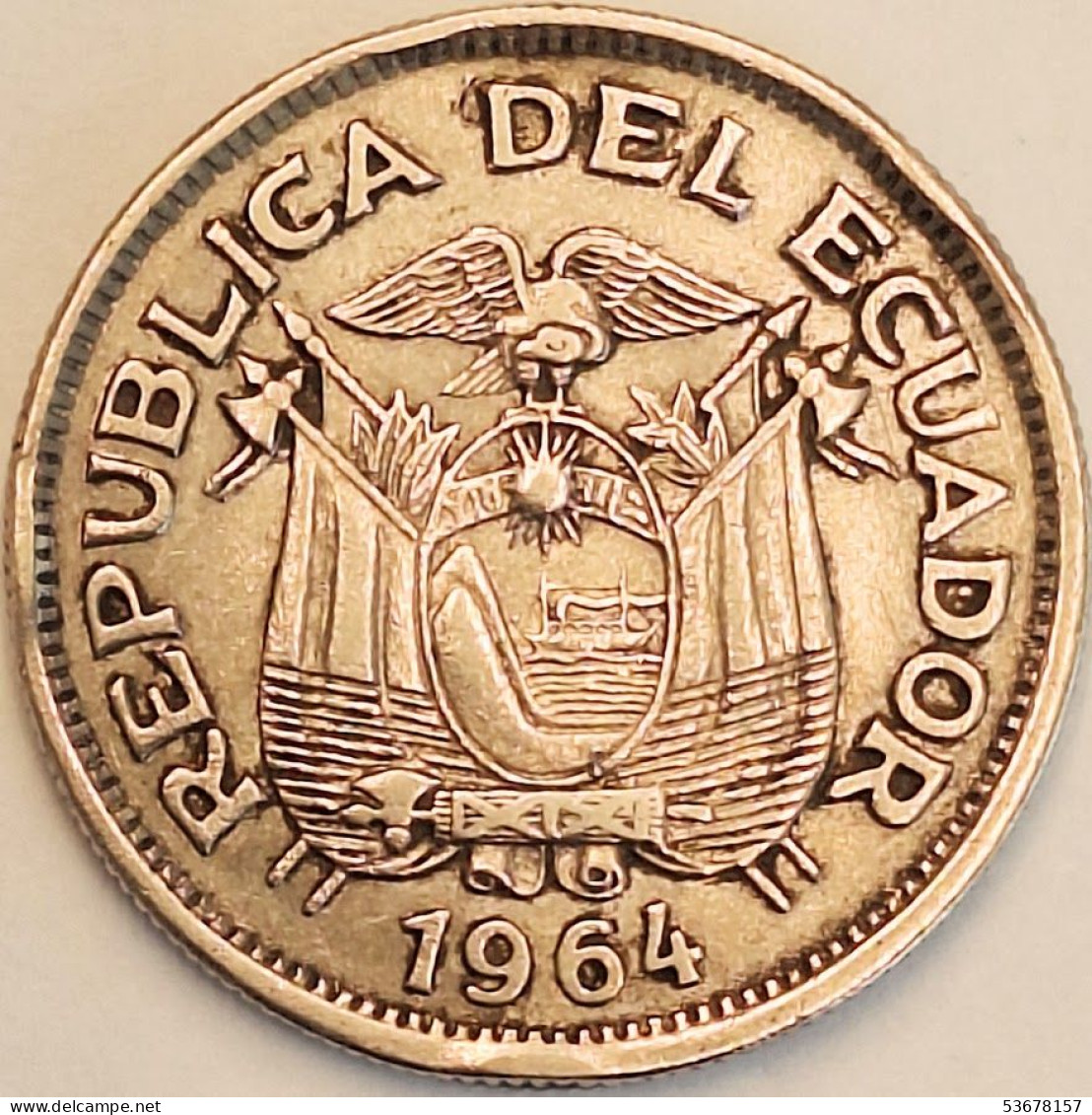 Ecuador - Sucre (UN) 1964, KM# 78b (#3814) - Ecuador