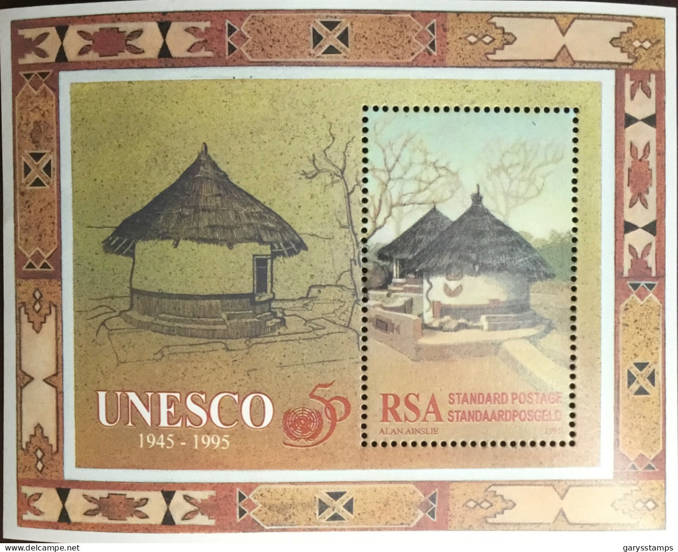 South Africa 1995 UNESCO Anniversary Minisheet MNH - Neufs