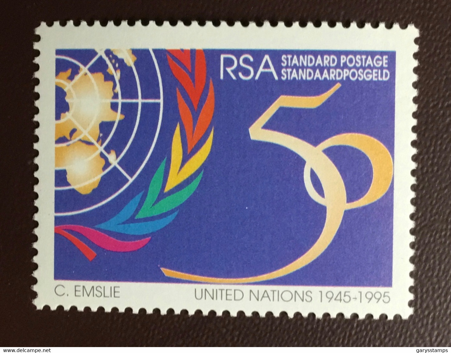 South Africa 1995 United Nations Anniversary MNH - Ongebruikt