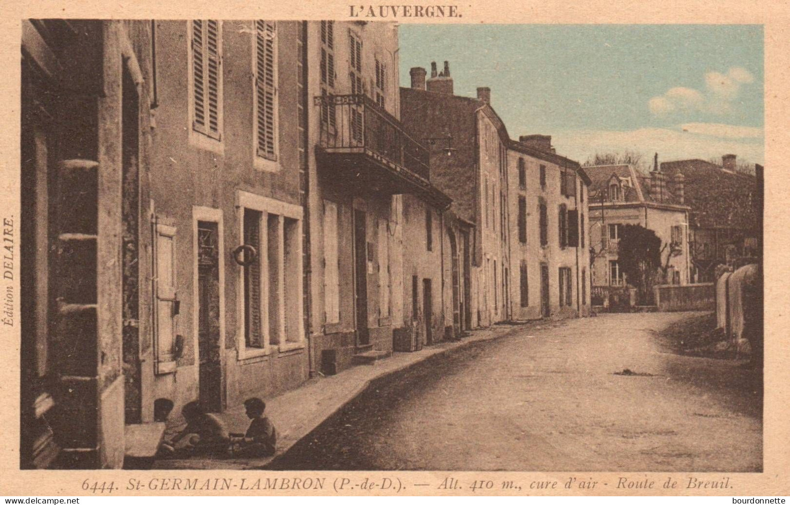 63 - SAINT GERMAIN LAMBRON - Cure D'air - Route De Breuil - Saint Germain Lembron