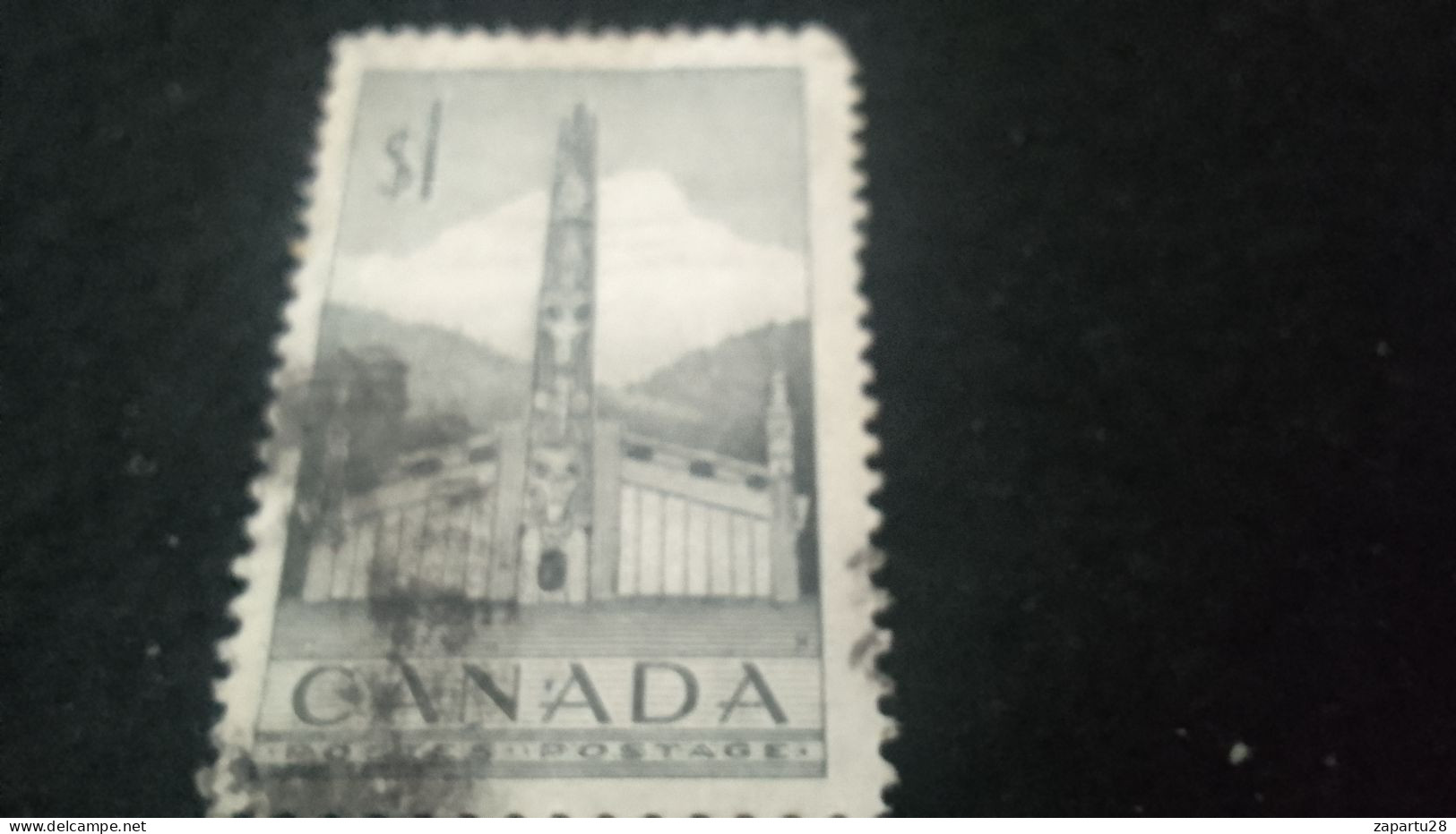 KANADA- 1940-50     1  $   DAMGALI - Used Stamps