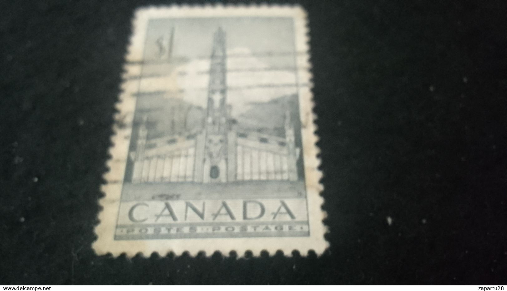 KANADA- 1940-50     1  $   DAMGALI - Used Stamps