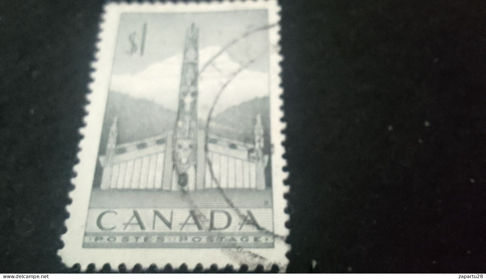 KANADA- 1940-50     1  $   DAMGALI - Usati