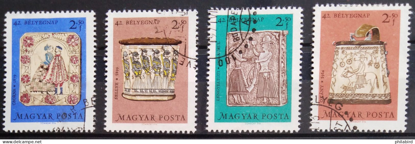 HONGRIE                       N° 2068/2071                          OBLITERE - Used Stamps