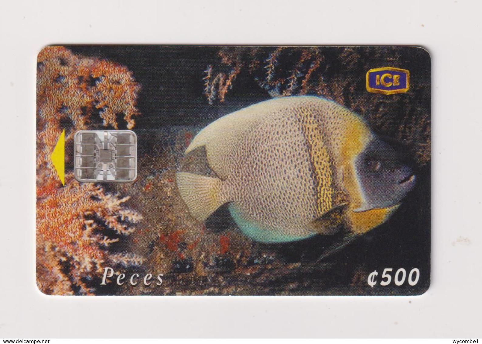 COSTA RICA -   Fish Chip Phonecard - Costa Rica