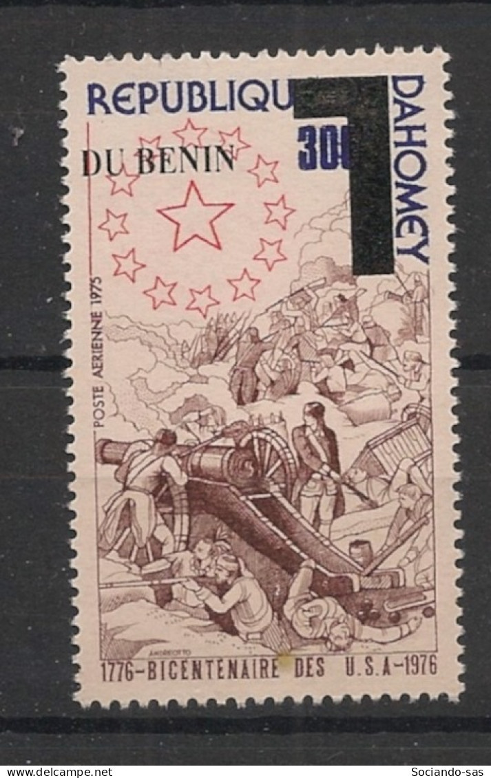 BENIN - 2007 - N°Mi. 1447 - US Independance - VARIETE Décalage De La Surcharge - Neuf** / MNH / Postfrisch - Indépendance USA