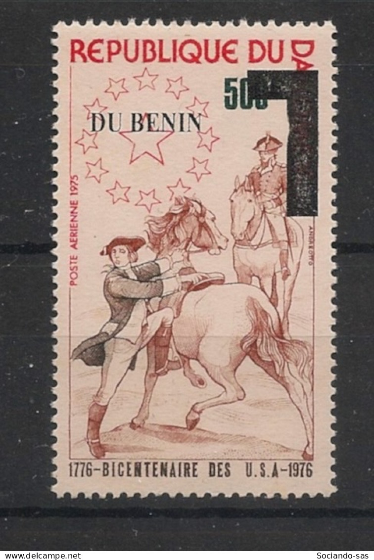 BENIN - 2007 - N°Mi. 1453 - US Independance - VARIETE Décalage De La Surcharge - Neuf** / MNH / Postfrisch - Benin – Dahomey (1960-...)