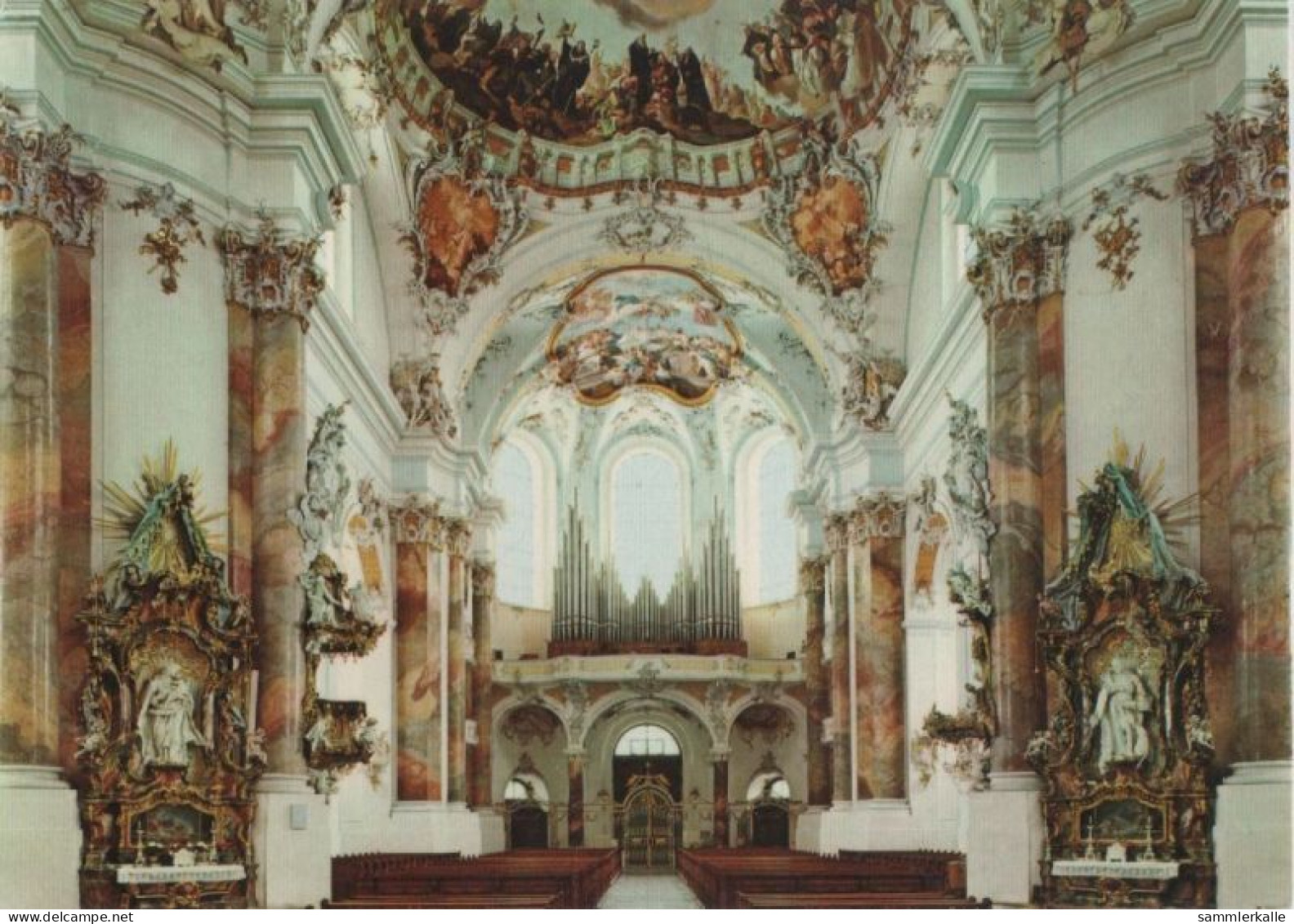 63765 - Ottobeuren - Basilika, Blick Zur Orgelempore - 1985 - Mindelheim