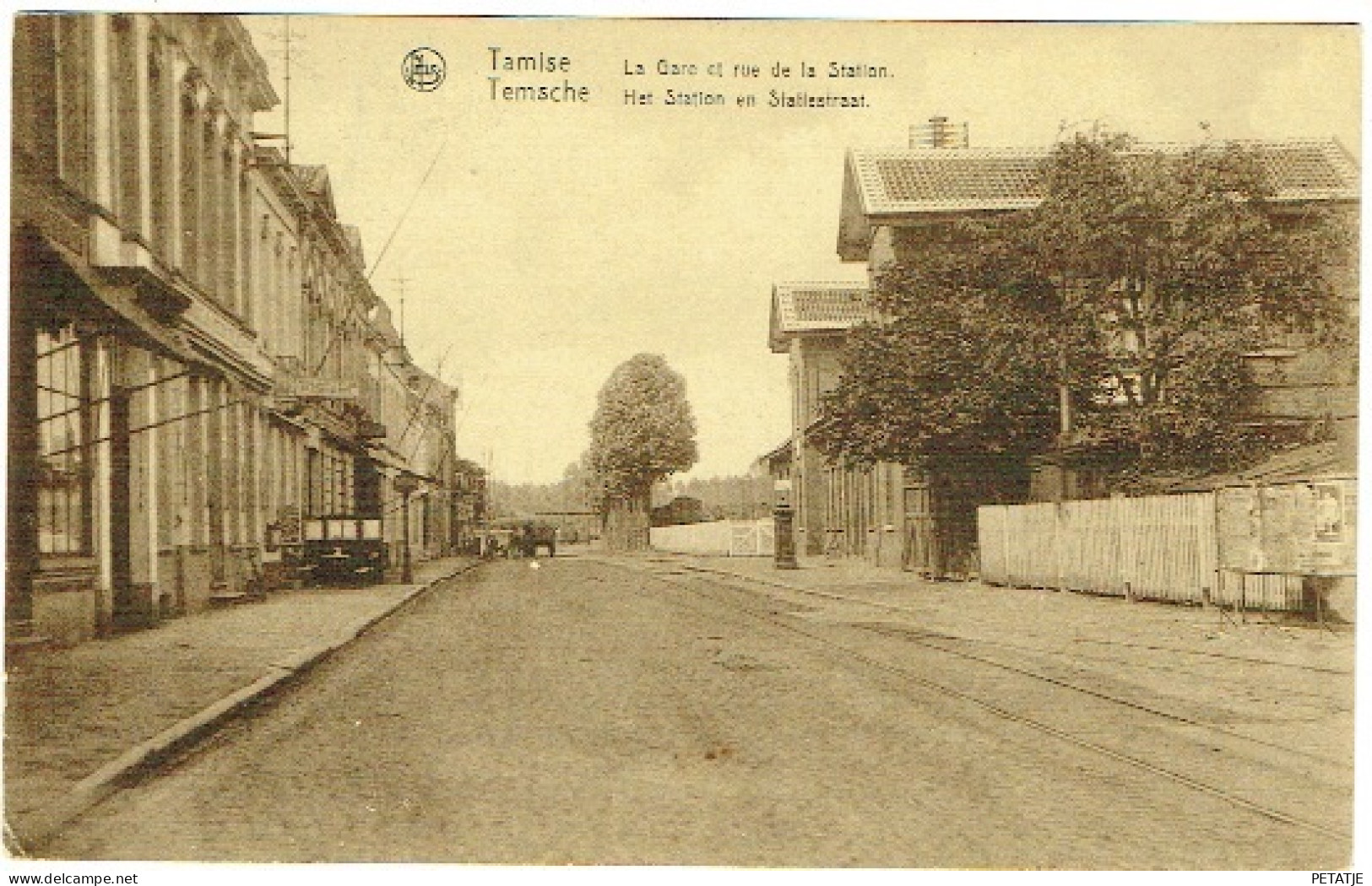 Temsche , Statiestraat , Station - Temse