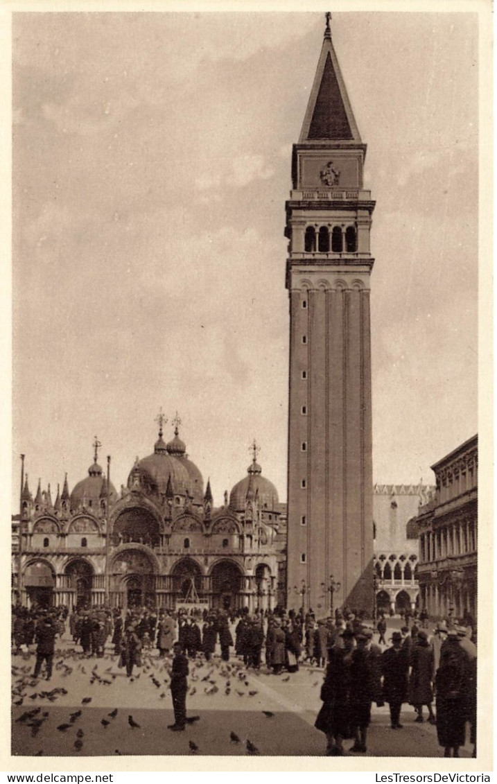 ITALIE - Venezia - Chiesa E Campanile Di S MARCO - Carte Postale Ancienne - Venezia