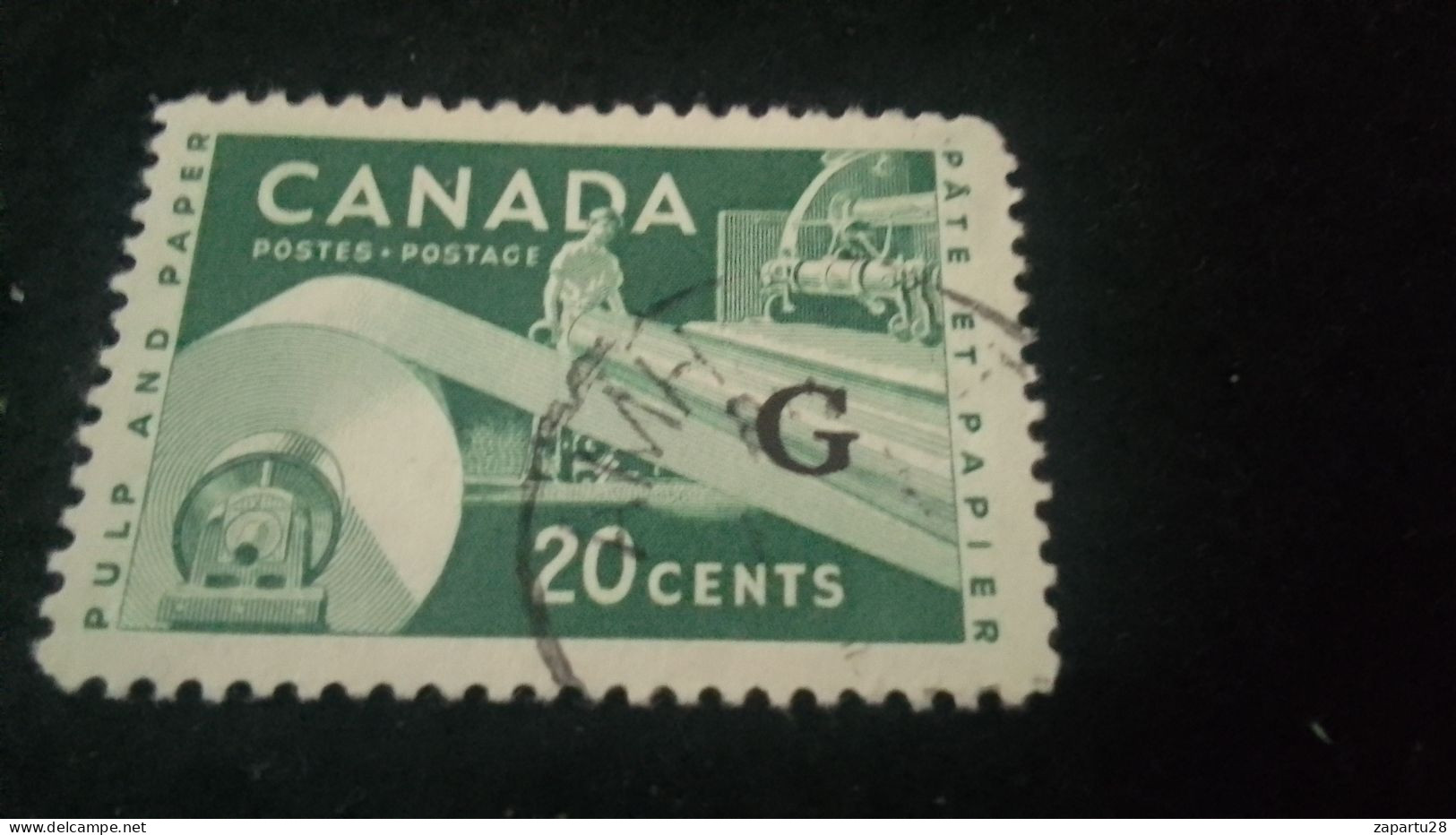 KANADA- 1940-50     20   DAMGALI - Used Stamps