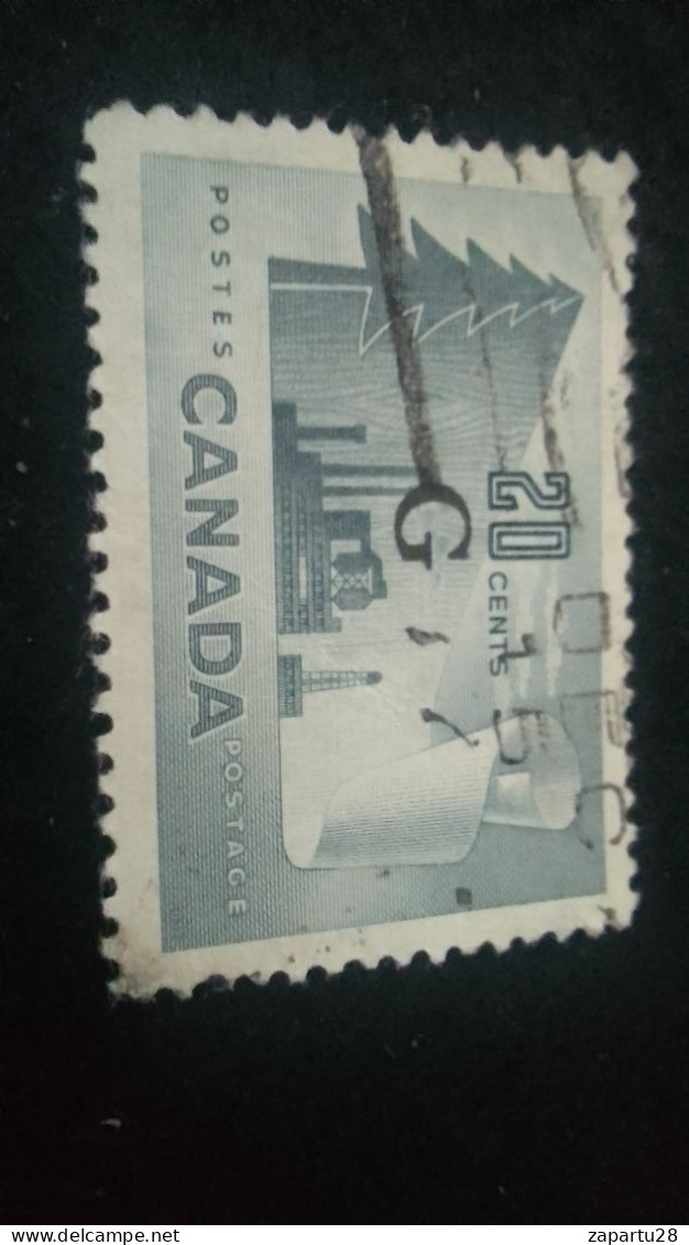 KANADA- 1940-50     20   DAMGALI - Gebruikt