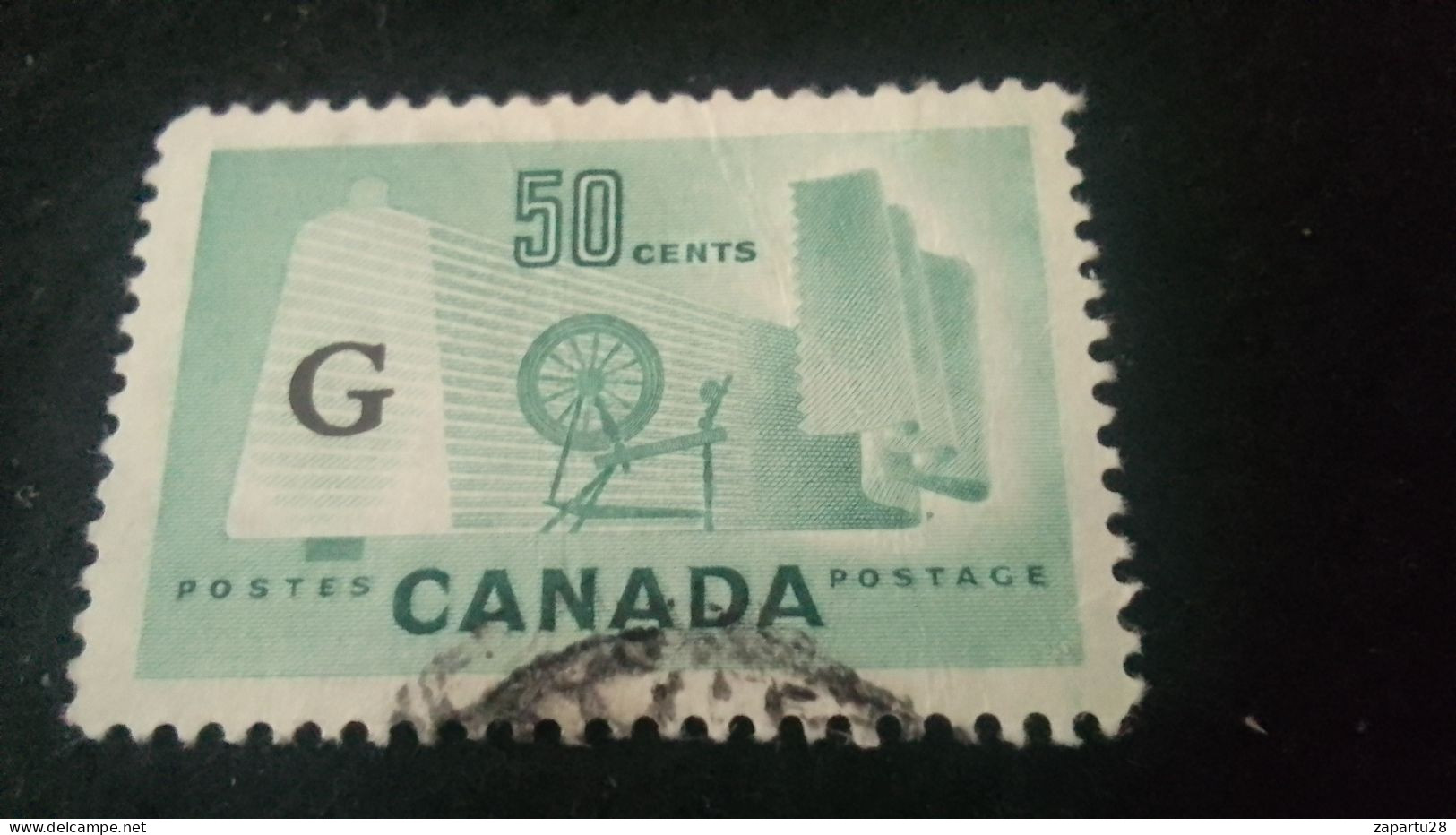 KANADA- 1940-50     20   DAMGALI - Usados