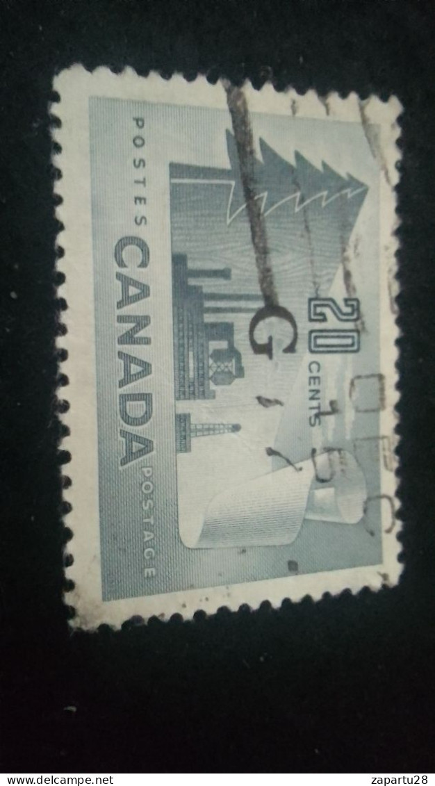 KANADA- 1940-50     20   DAMGALI - Used Stamps