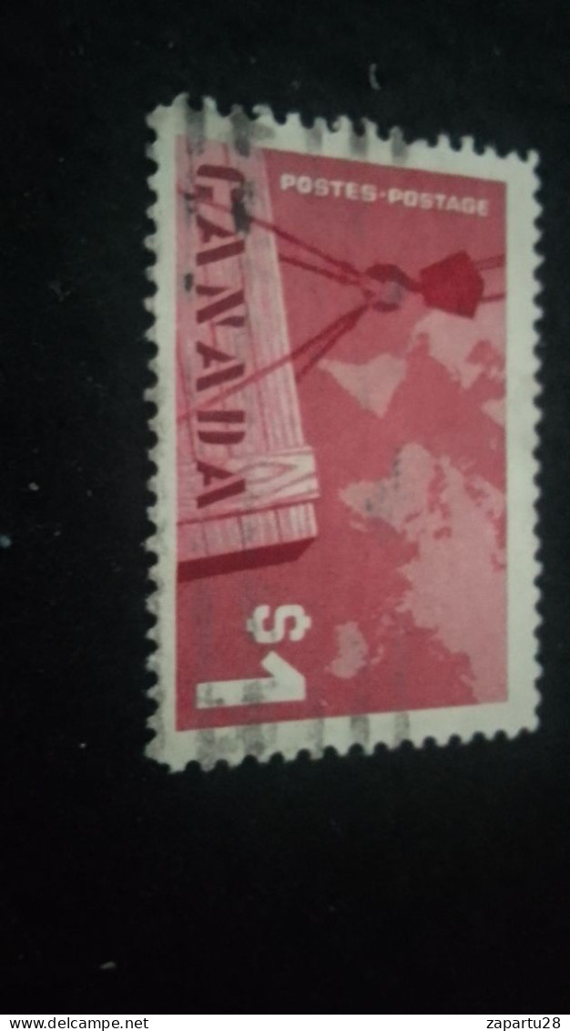KANADA- 1940-50     1  $   DAMGALI - Usati