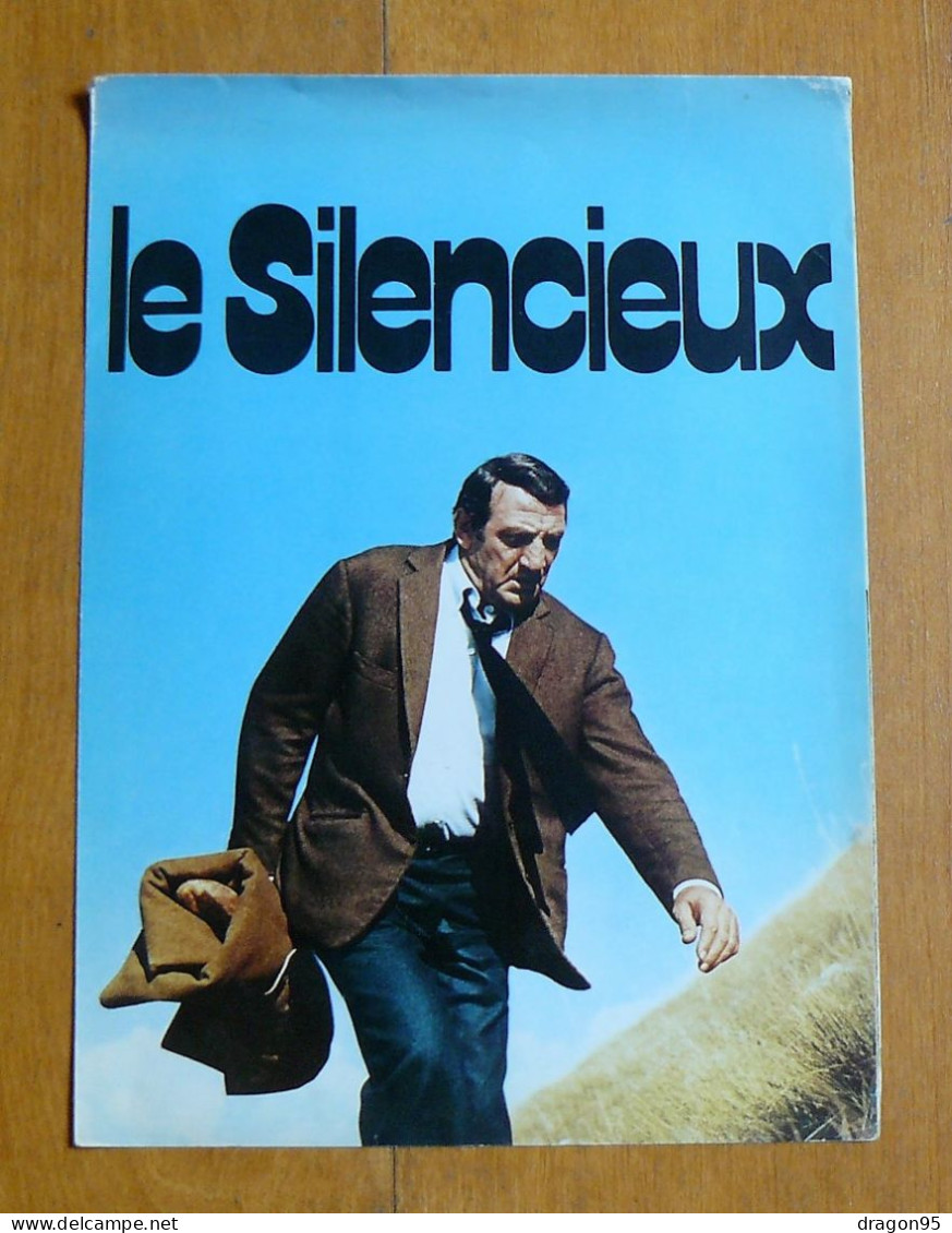 Le Silencieux : Dossier De Presse - Lino Ventura, Lea Massari - 1973 - Publicité Cinématographique