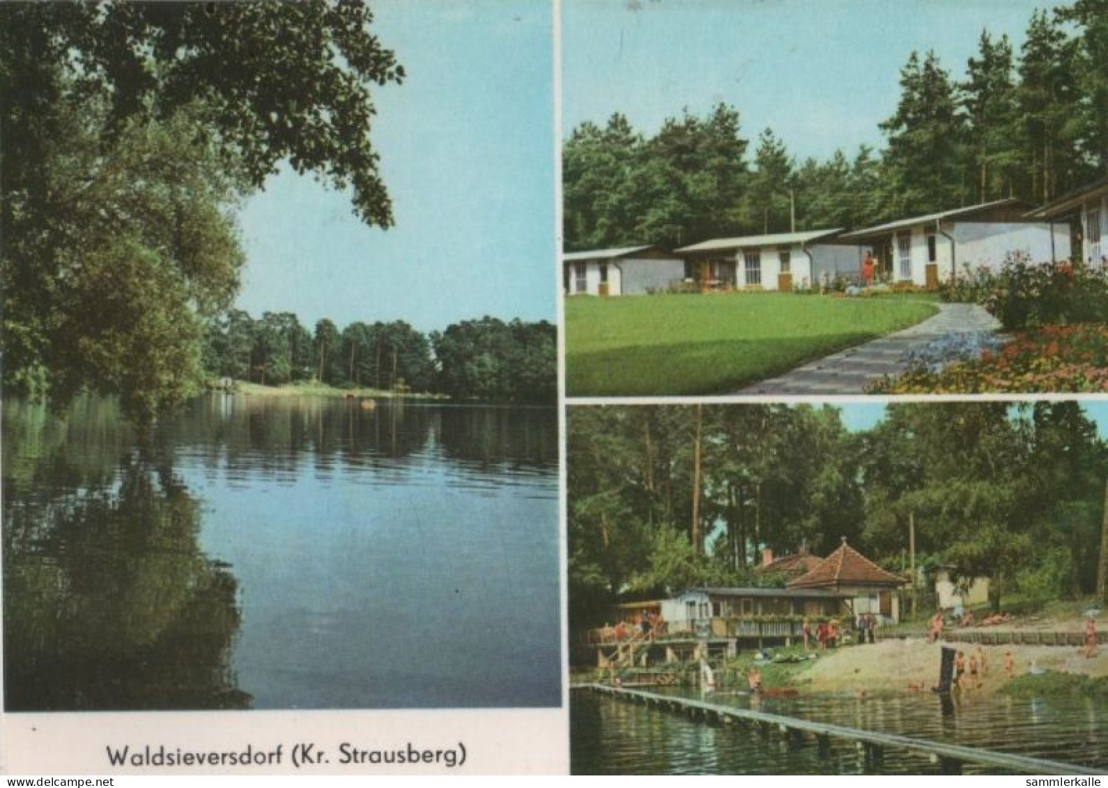 74769 - Waldsieversdorf - U.a. Bungalows Des Erholungszentrums - 1976 - Seelow