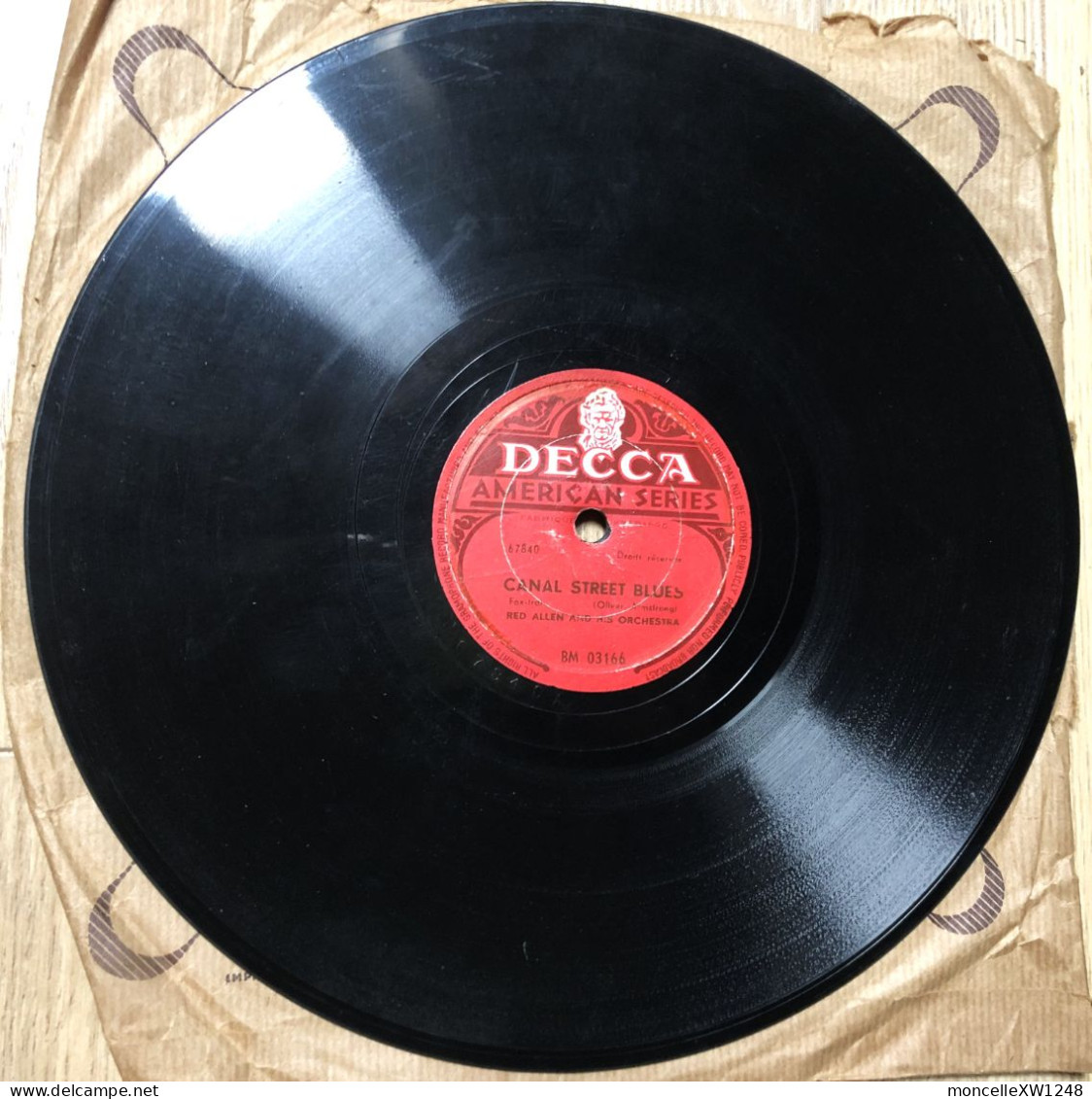 Red Allen And His Orchestra - 78 T Down In Jungle Town (1941) - 78 Rpm - Gramophone Records