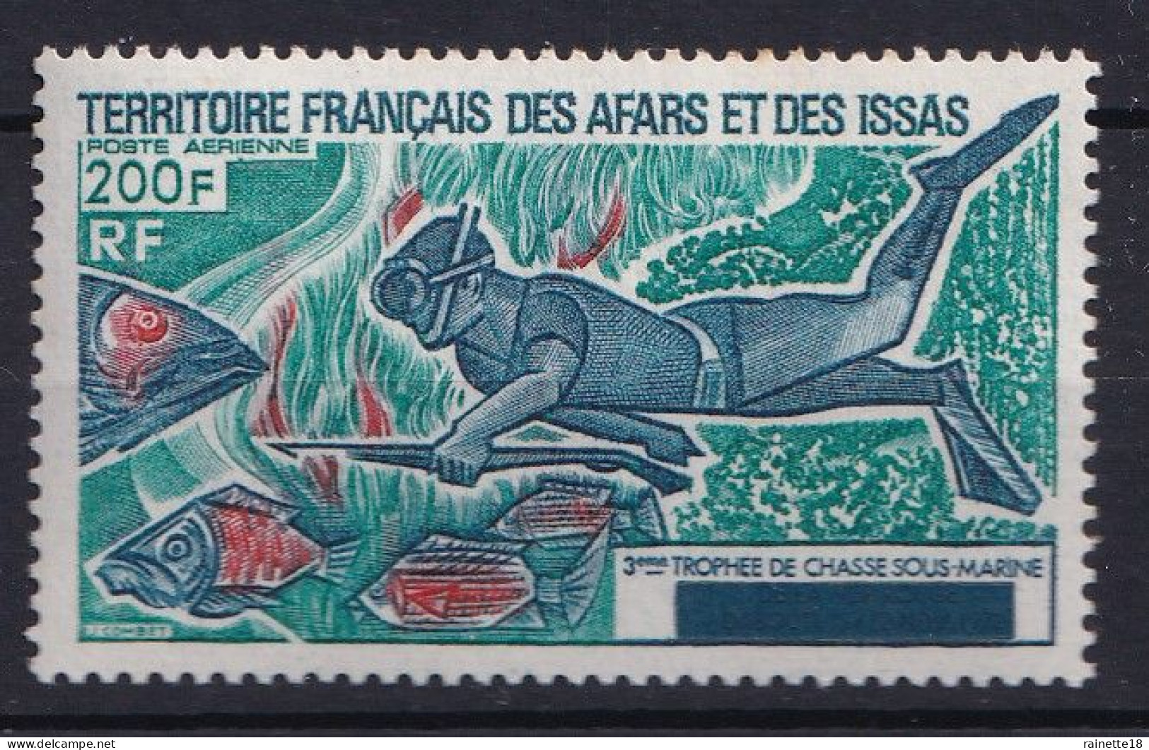 Afars Et Issas         PA  99 **  Pêche Sous-marine - Unused Stamps