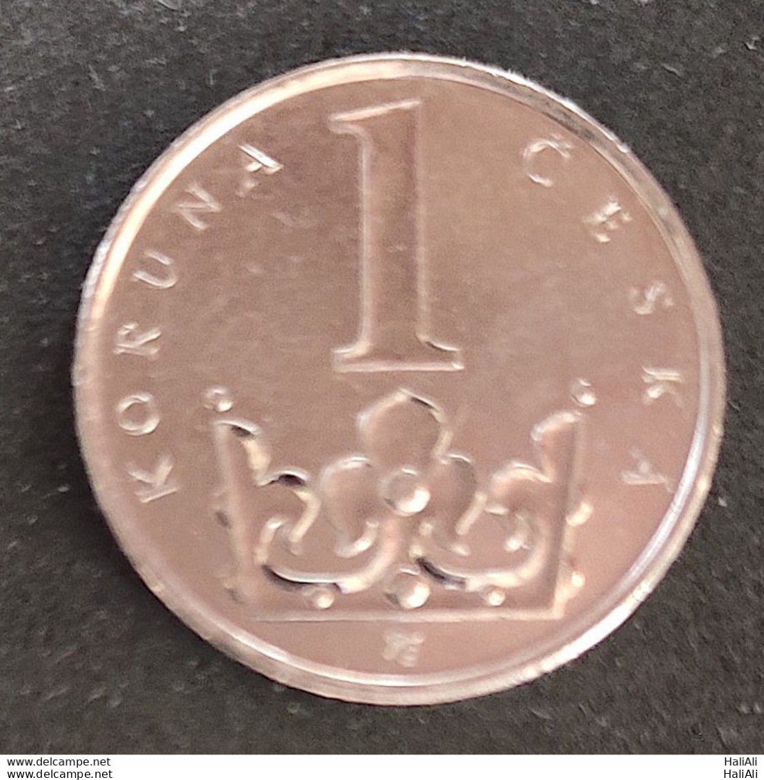 Coin Czech Repubilc 2008 1 Korun 1 - República Checa