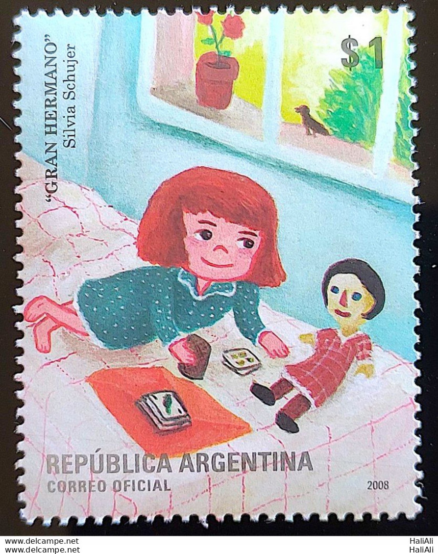 Argentina Stamp 2008 Philately Children Postal Service Literature AR 3196 - Ungebraucht