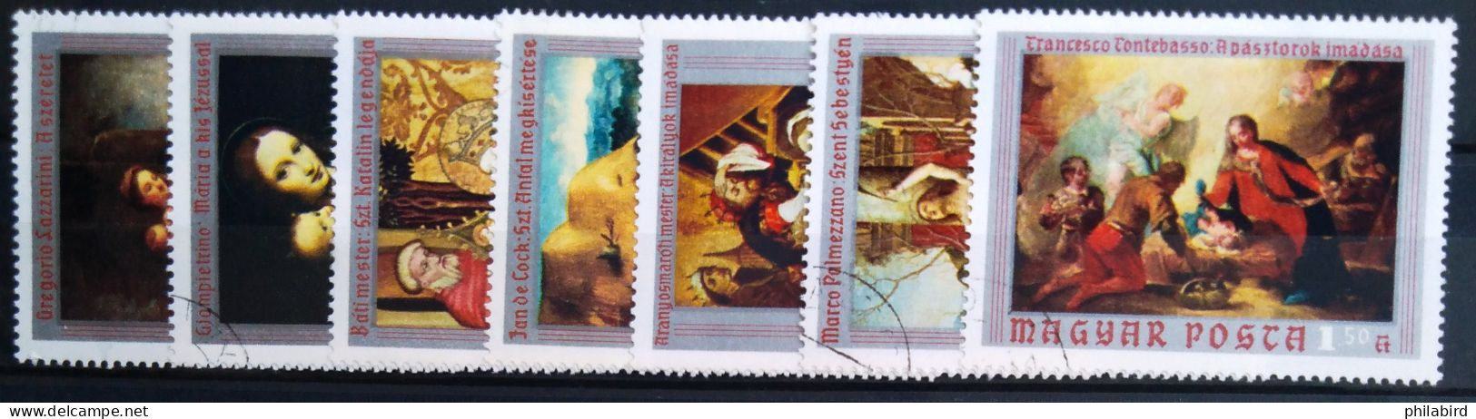 HONGRIE                       N° 2136/2142                         OBLITERE - Used Stamps