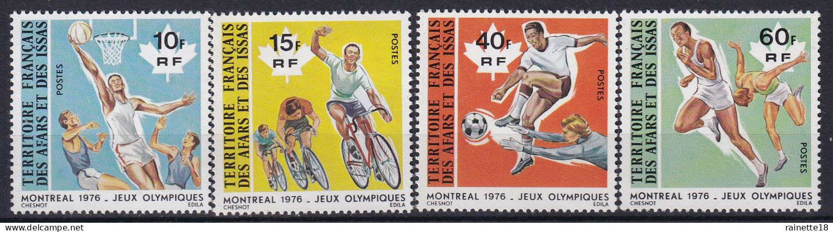 Afars Et Issas         431/434 ** J.O Montréal 1976 - Nuevos