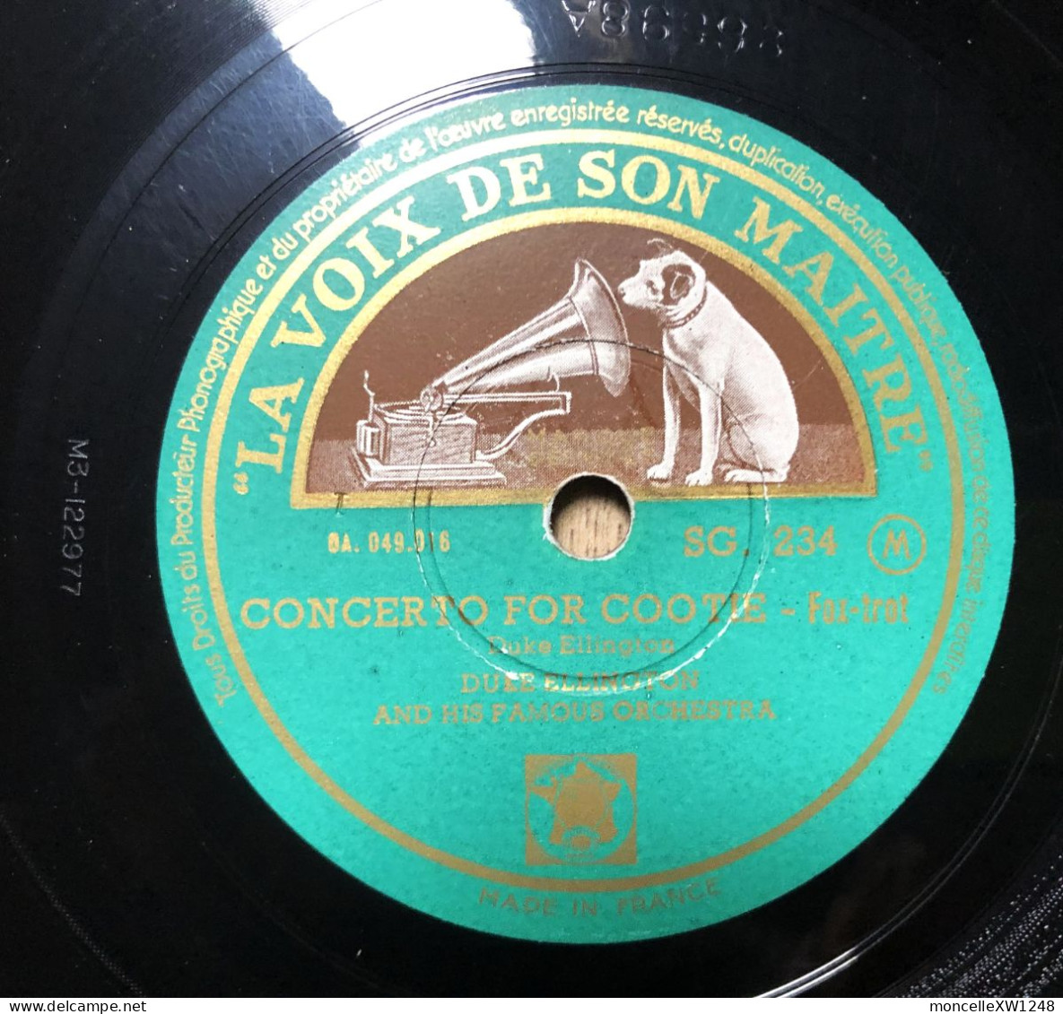Duke Ellington And His Famous Orchestra - 78 T Concerto For Cootie (1940) - 78 T - Disques Pour Gramophone