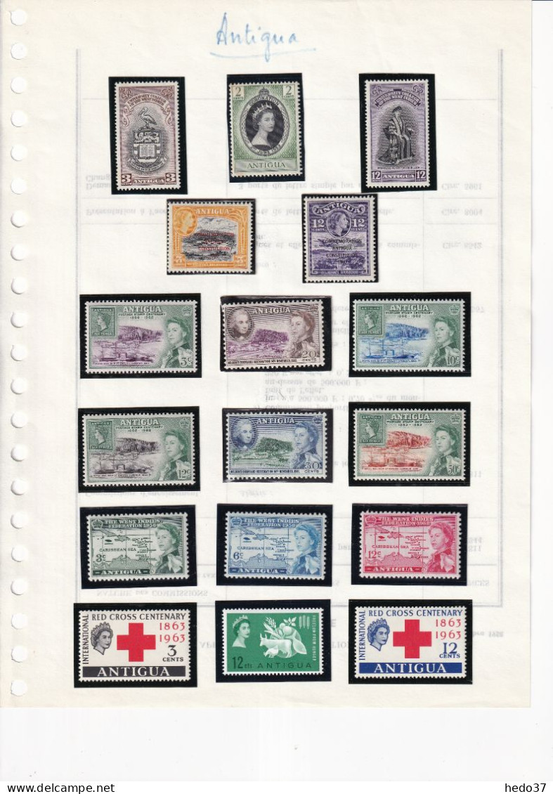 Antigua Et Barbuda - Collection Vendue Page Par Page - Neufs ** Sans Charnière - TB - Antigua Und Barbuda (1981-...)