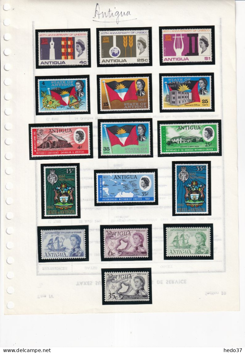 Antigua Et Barbuda - Collection Vendue Page Par Page - Neufs ** Sans Charnière - TB - Antigua Und Barbuda (1981-...)