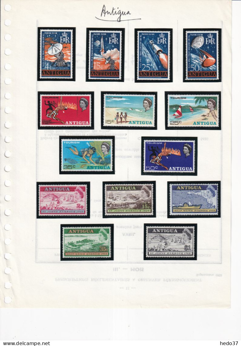 Antigua Et Barbuda - Collection Vendue Page Par Page - Neufs ** Sans Charnière - TB - Antigua Und Barbuda (1981-...)