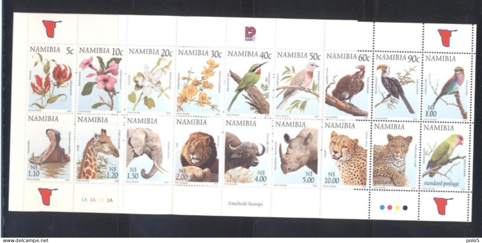 Namibia 1997- Flora & Fauna Booklet - Namibie (1990- ...)