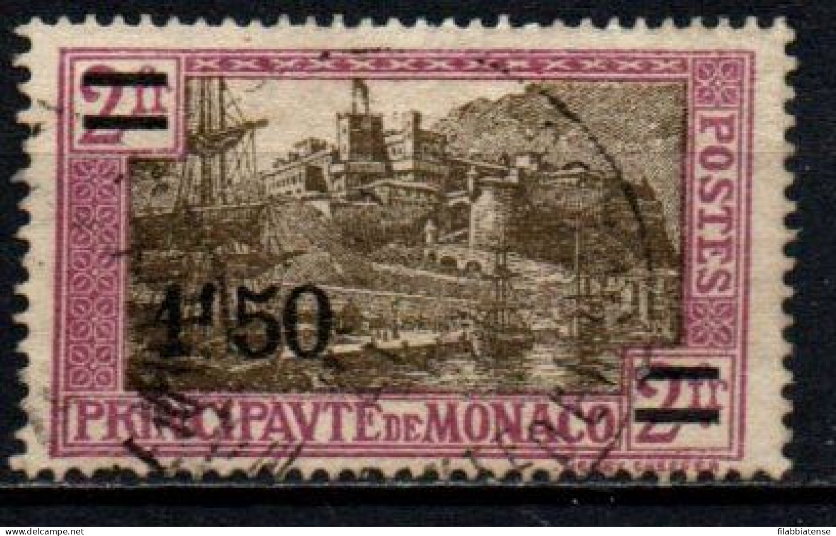 1926 - Monaco 110 Soprastampati     ---- - Gebraucht