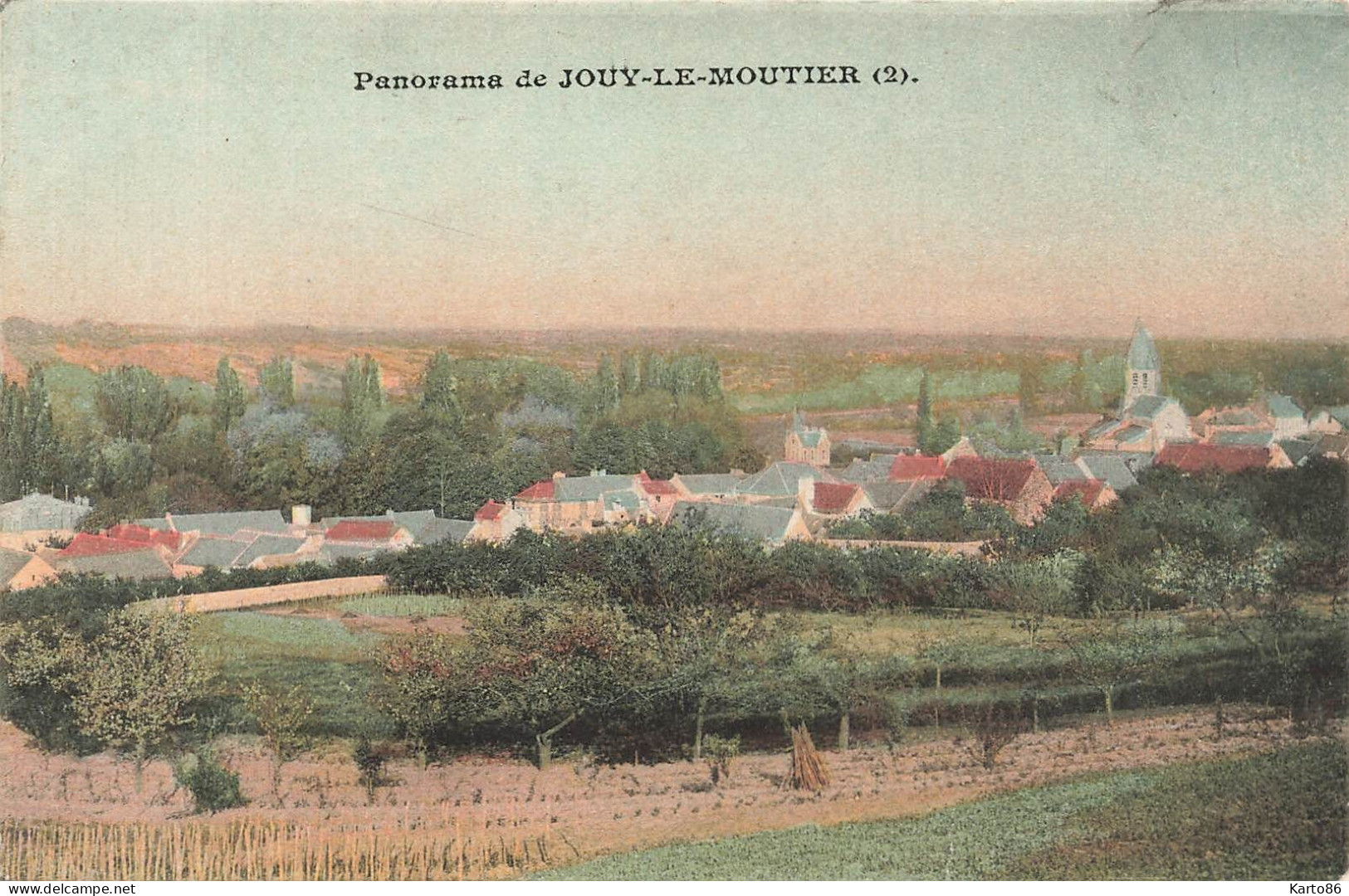 Jouy Le Moutier * Panorama Vue Générale De La Ville - Jouy Le Moutier