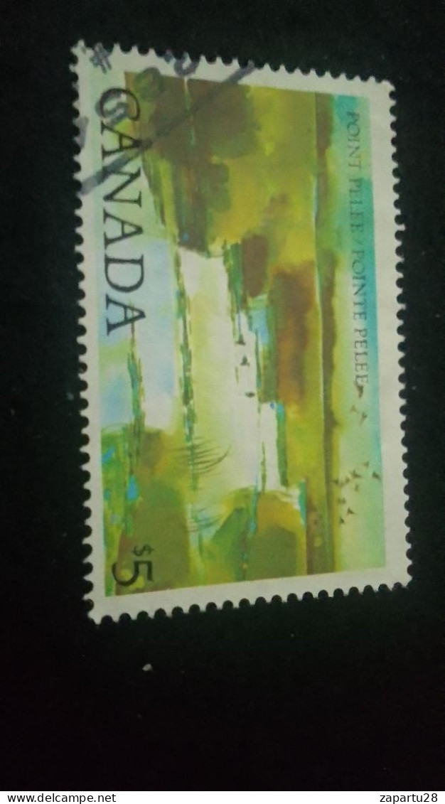 KANADA- 1990-00     5  $   DAMGALI - Used Stamps