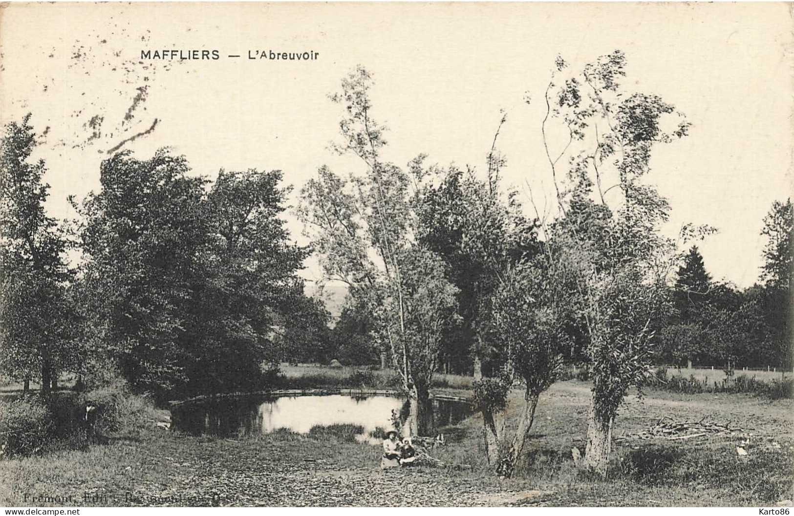 Maffliers * Mare , étang , L'abreuvoir Du Village - Maffliers