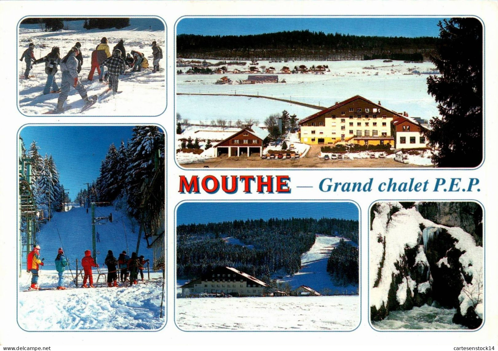 N°41984 Z -cpsm Mouthe -centres PEP- - Mouthe