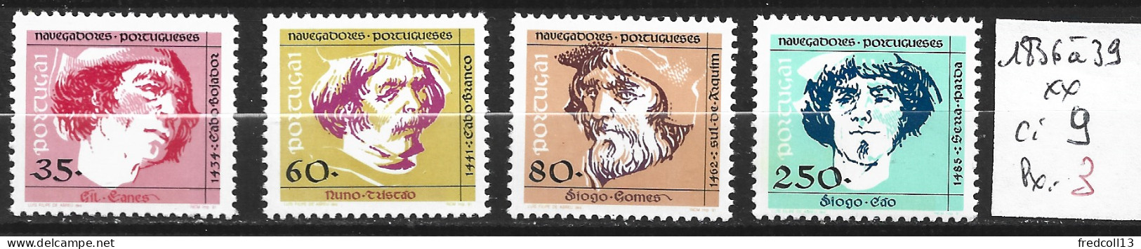 PORTUGAL 1836 à 39 ** Côte 9 € - Unused Stamps