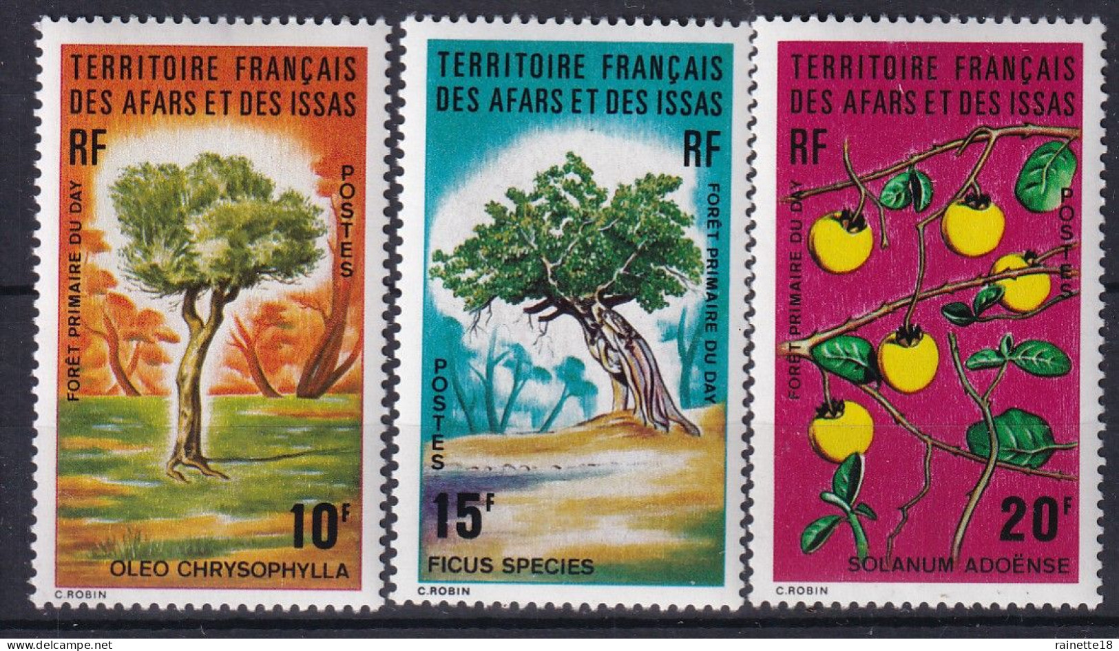 Afars Et Issas    390/392 ** - Unused Stamps