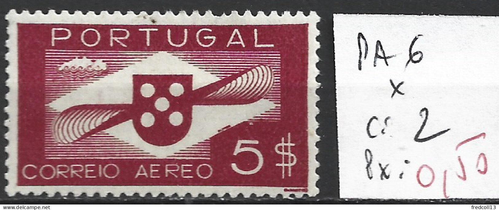 PORTUGAL PA 6 * Côte 2 € - Unused Stamps