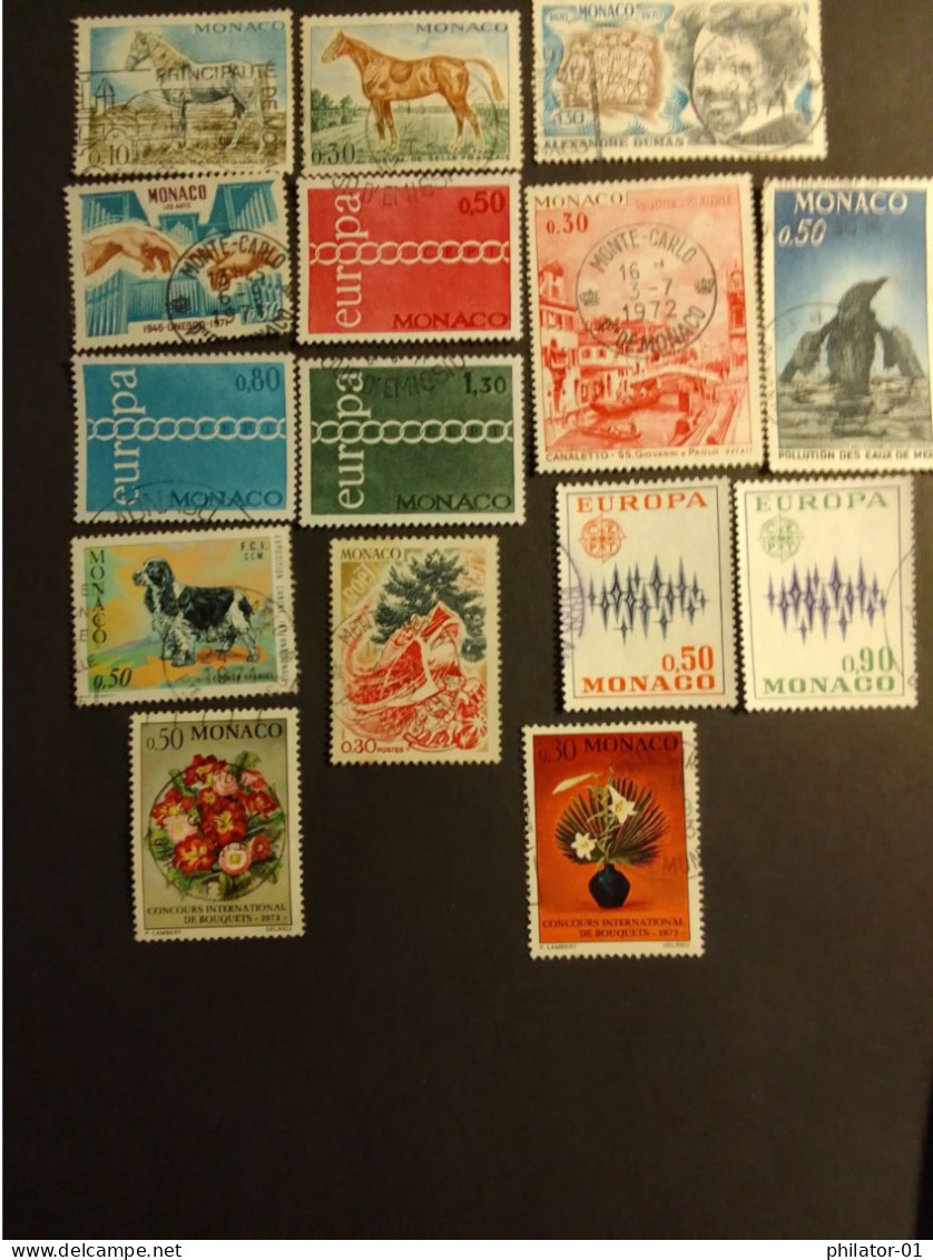 YT Divers Oblitérés Années 1970 à 1972 - Used Stamps