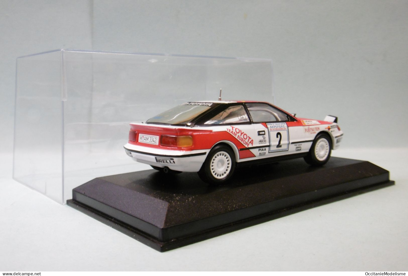 Altaya / Ixo - TOYOTA CELICA GT4 Acropolis Rally 1990 C. Sainz - L. Moya 1/43 - Rallye