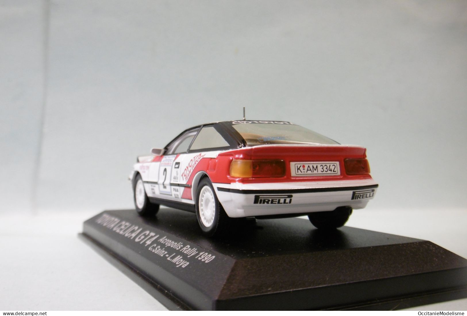 Altaya / Ixo - TOYOTA CELICA GT4 Acropolis Rally 1990 C. Sainz - L. Moya 1/43 - Rallye