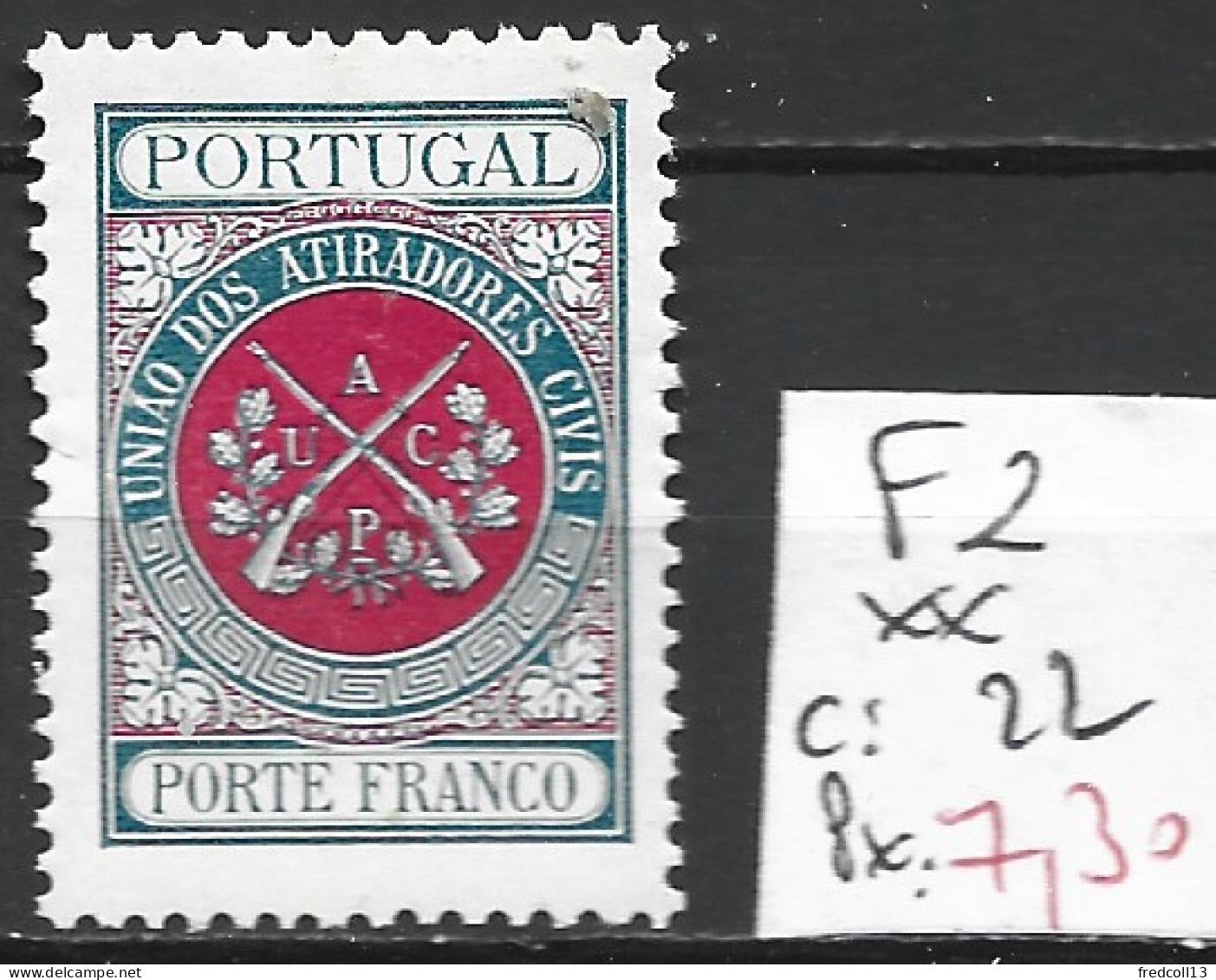 PORTUGAL FRANCHISE 2 ** Côte 22 € - Unused Stamps