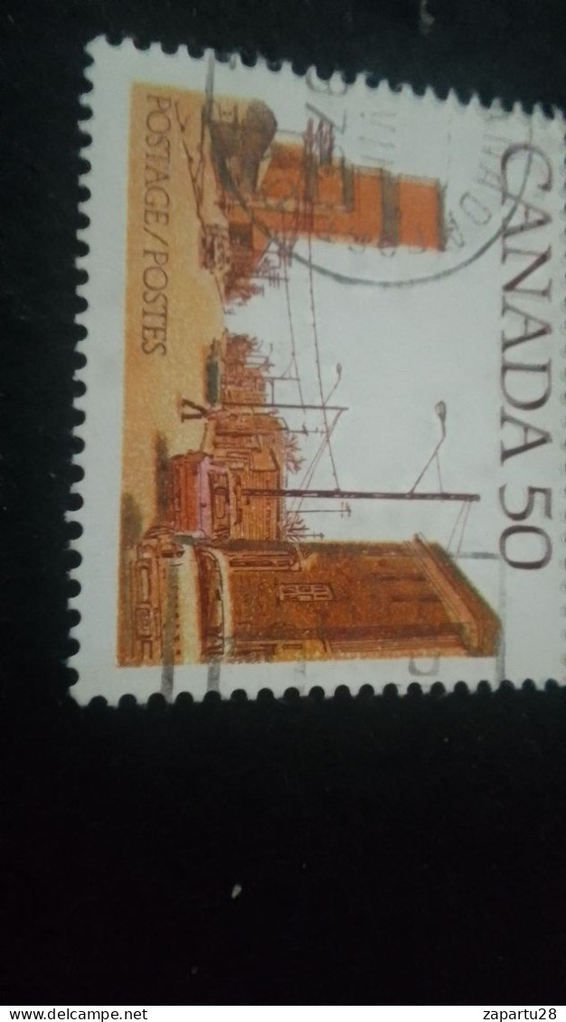 KANADA- 1980-90     50  C - Used Stamps