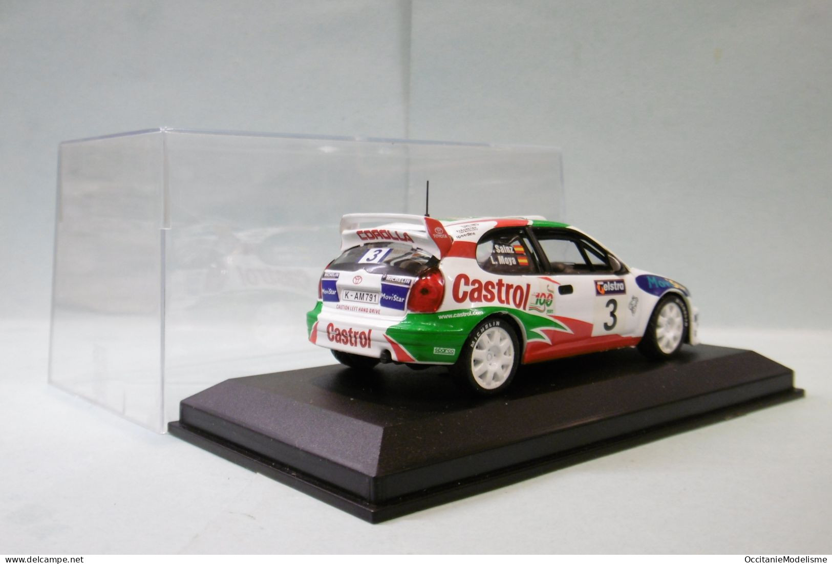 Altaya / Ixo - TOYOTA COROLLA WRC Australia Rally 1999 C. Sainz - L. Moya 1/43 - Rally