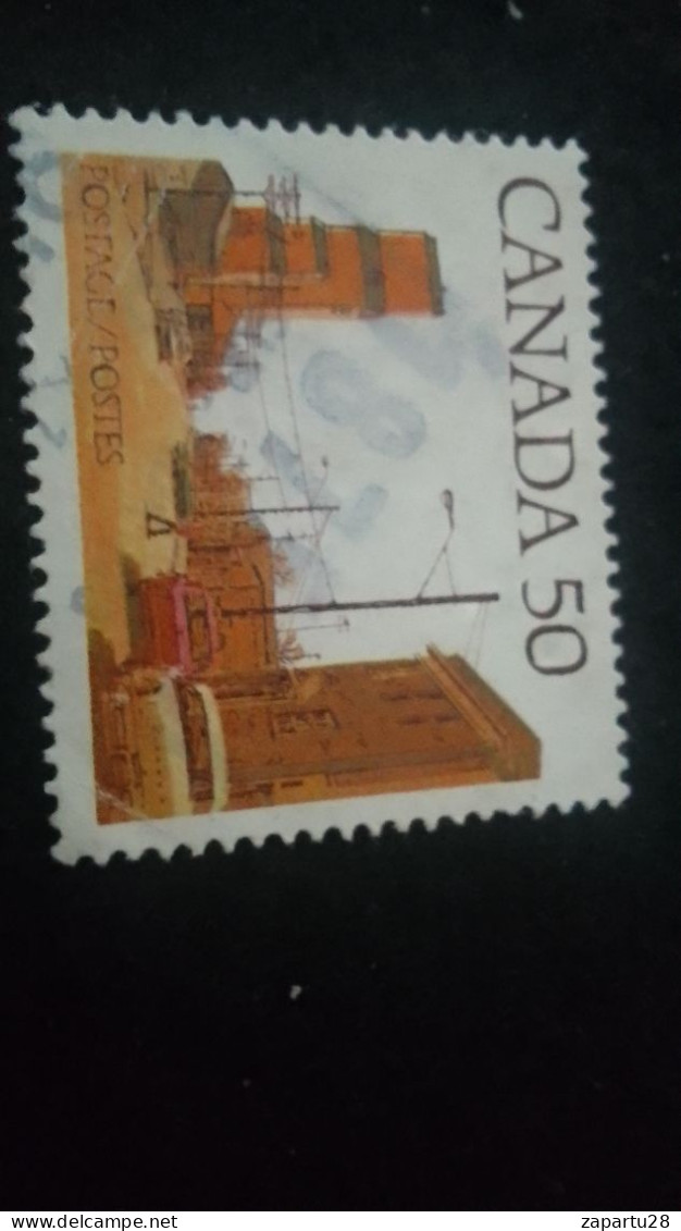 KANADA- 1980-90     50  C - Used Stamps