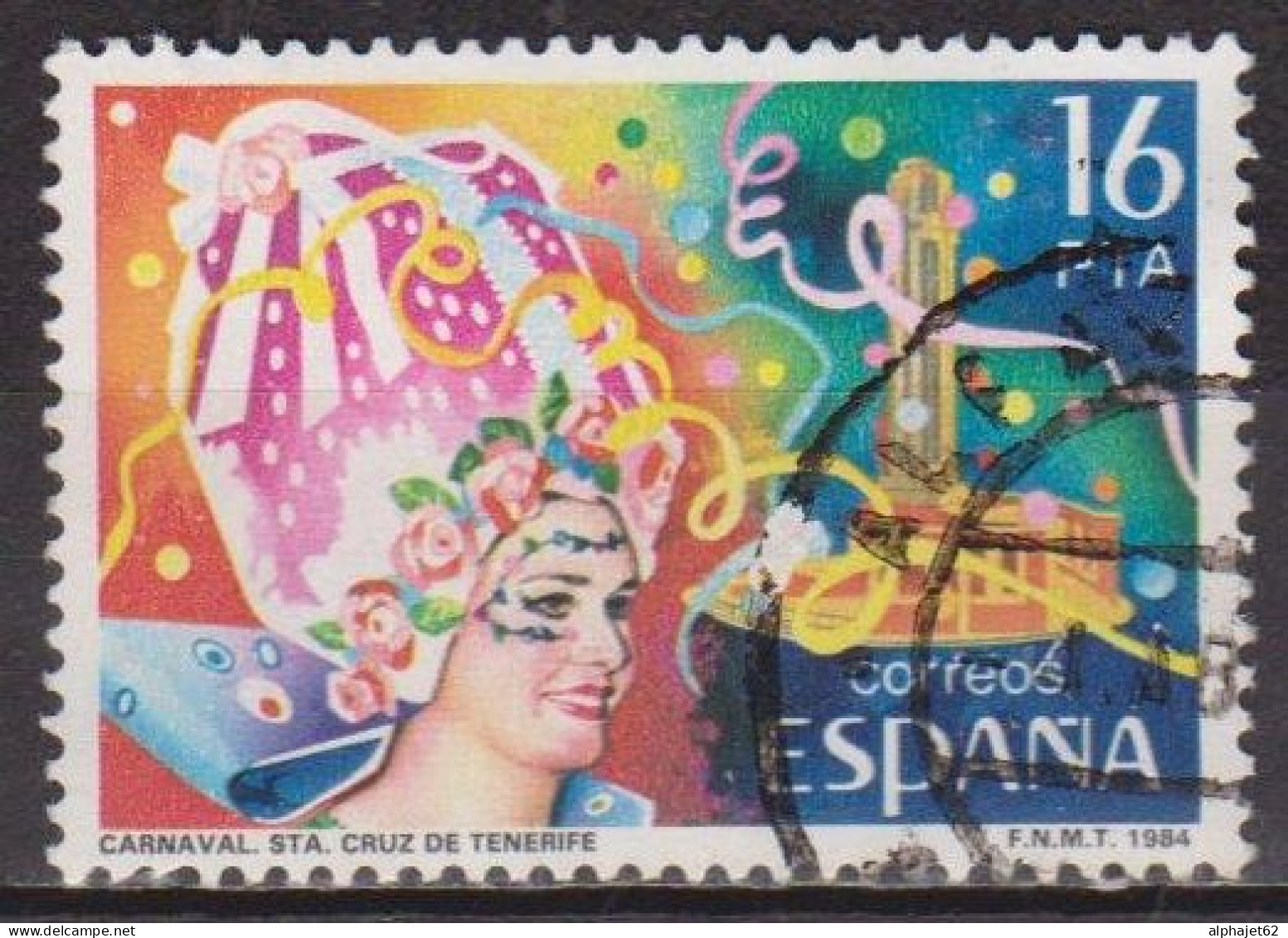 Fete Populaire - ESPAGNE - Carnaval - N° 2357 - 1984 - Oblitérés