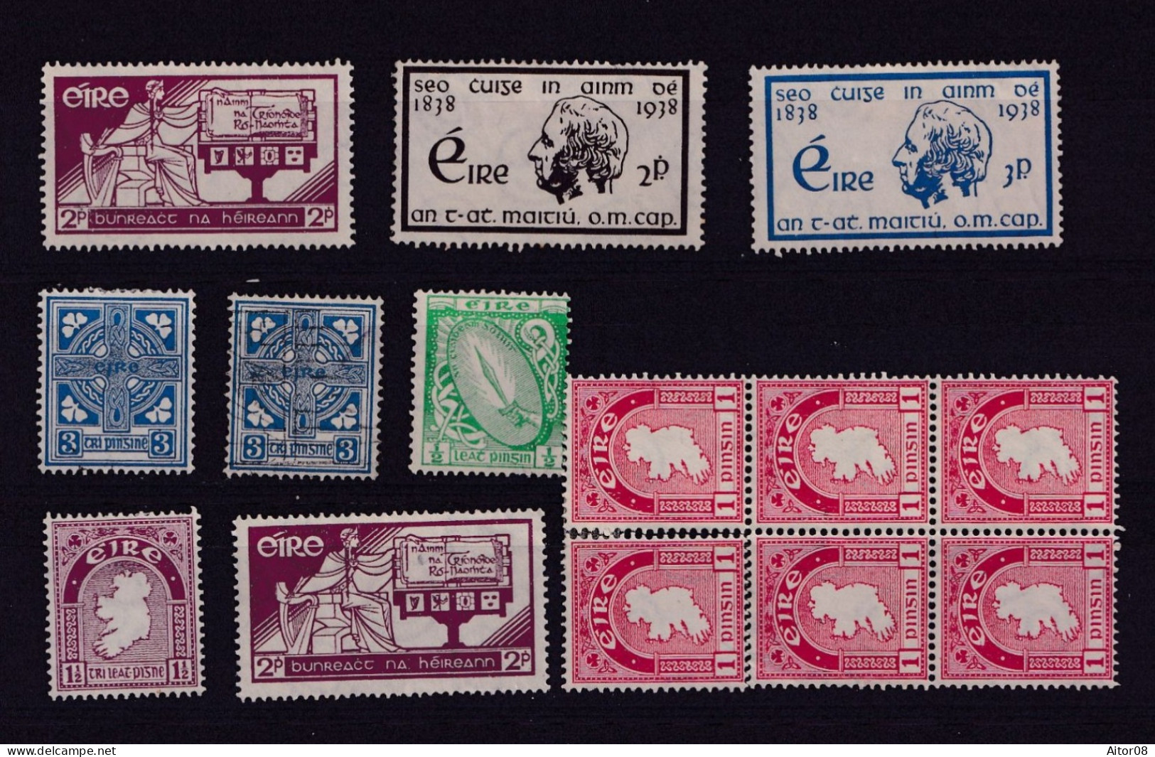 LOT DE TIMBRES NEUFS*  ANNEES 30 . BLOC ET AUTRES .BELLE  COTE - Ongebruikt